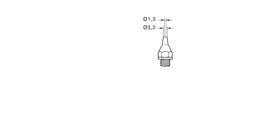 Насадка JBC 23 DE (0320600) для DST