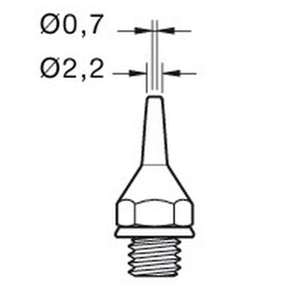Насадка JBC 09 HT (0320903) для DST