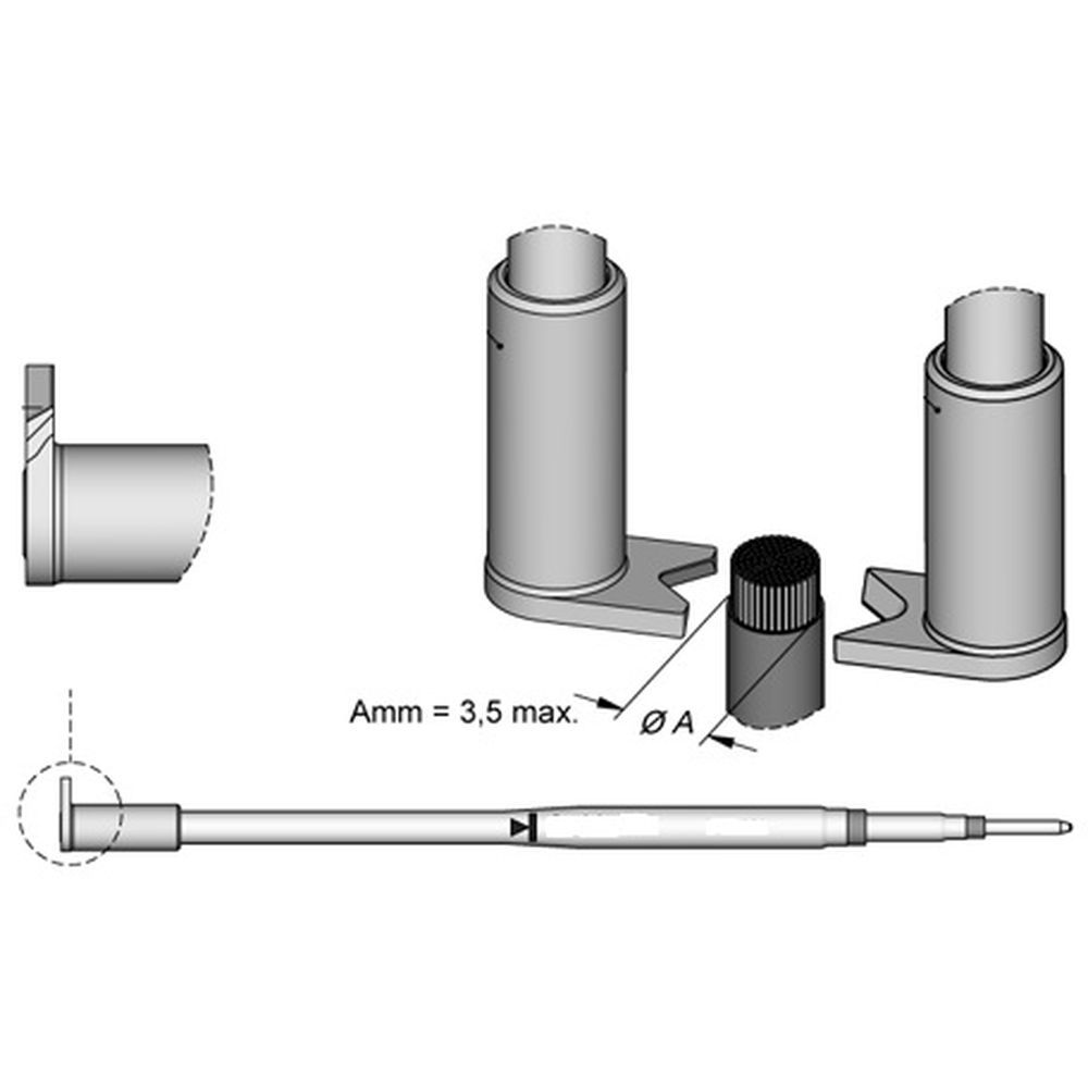 Картридж-наконечник JBC 2245-281