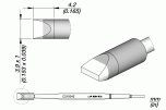 Картридж-наконечник лопатка 3,9×1,0 мм для паяльников T210 — JBC C210-042