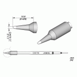 Картридж-наконечник скошенный Ø1,2 мм, увеличенный ресурс, для T245 JBC C245-175E