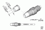 Демонтажная насадка Ø 2,2 мм для паяльника DR560-A - JBC C560-018