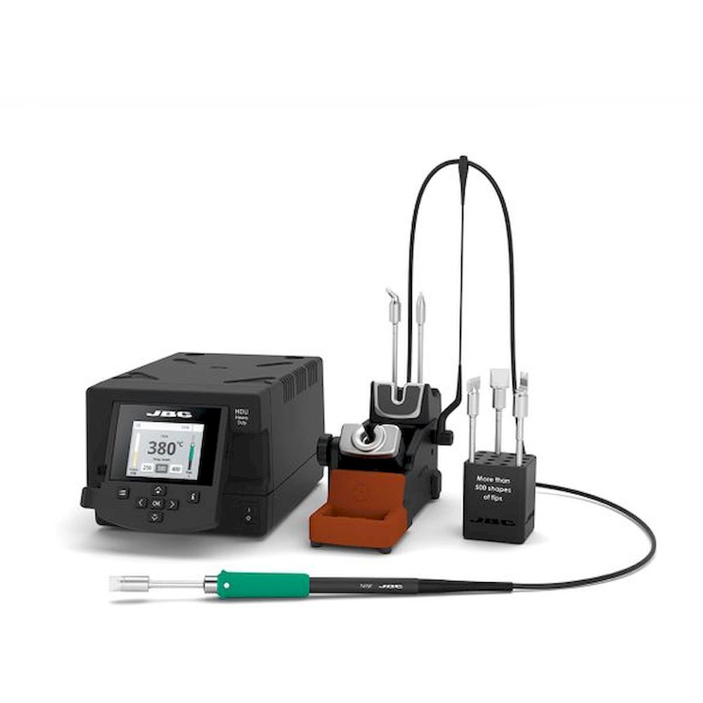 JBC HDE-2E. Одноканальная паяльная станция для теплоёмких работ
