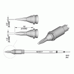 Жало паяльное R245 клиновидное 1,5x0,5 мм для автоматической пайки - JBC R245-017