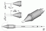 Картридж-наконечник Chisel 2.9×1 S1 для TR470 - JBC R470-048