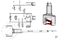 Картридж-наконечник Split Blade 28.4 мм для TR470 - JBC R470-049