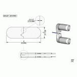 Нож для зачистки 36 AWG серии W140 для термопинцета WS140 - JBC W140-36G