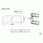 Нож для зачистки 37 AWG для пинцета WS140 - JBC W140-37G