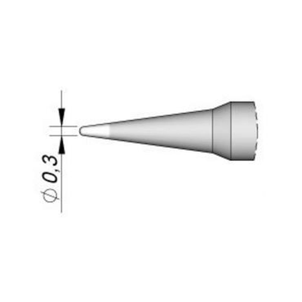 Наконечник JBC C105-103 конический 0,3 мм