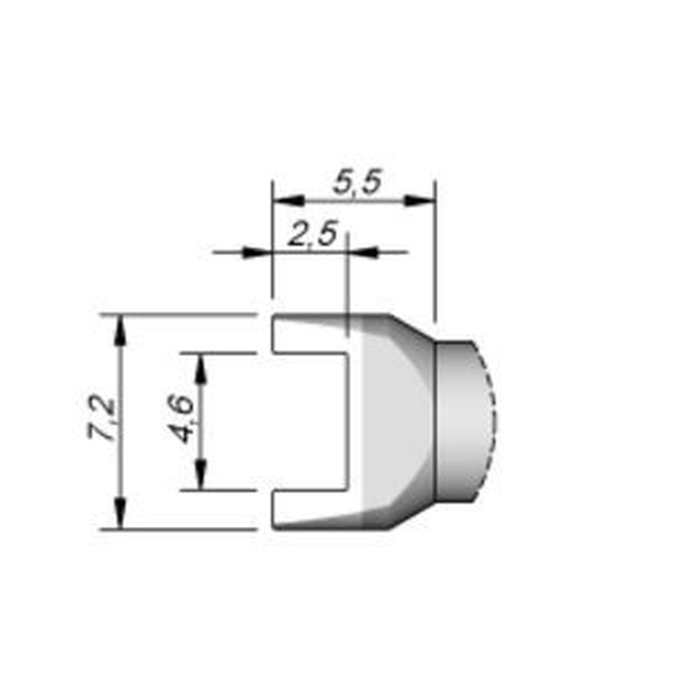 Наконечник JBC C245-019 CHIP 4,5 мм