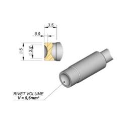 Наконечник JBC C245-053 для пластиковых заклёпок 3,8 мм