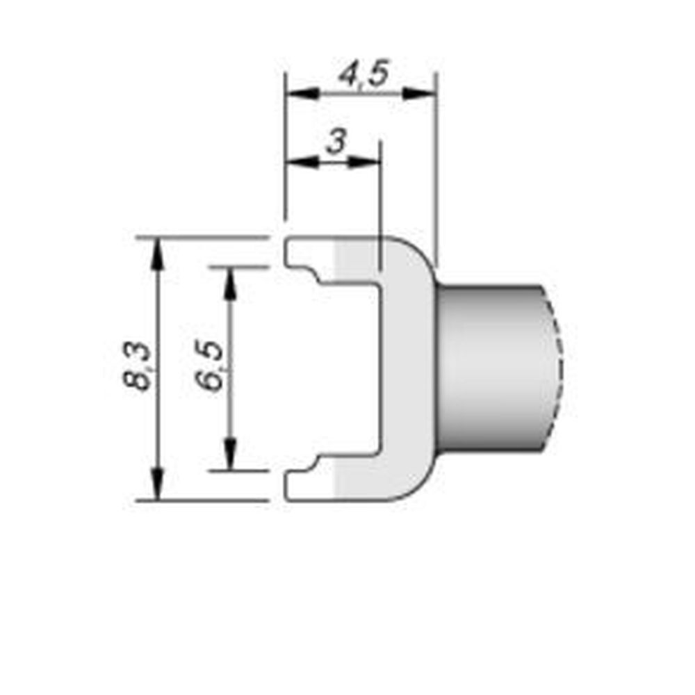 Наконечник JBC C245-303 Tunnel 6,5 x 6,0 мм
