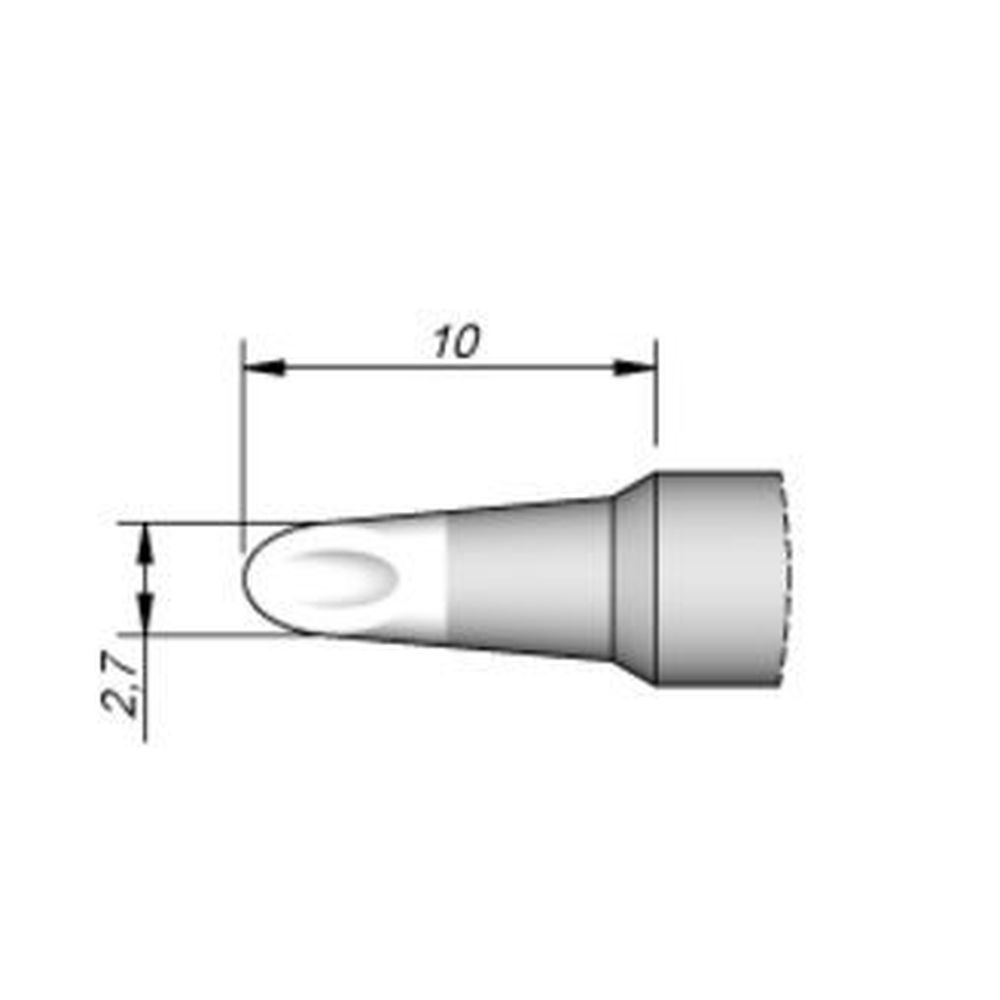 Наконечник JBC C245-931 миниволна 2,7 мм