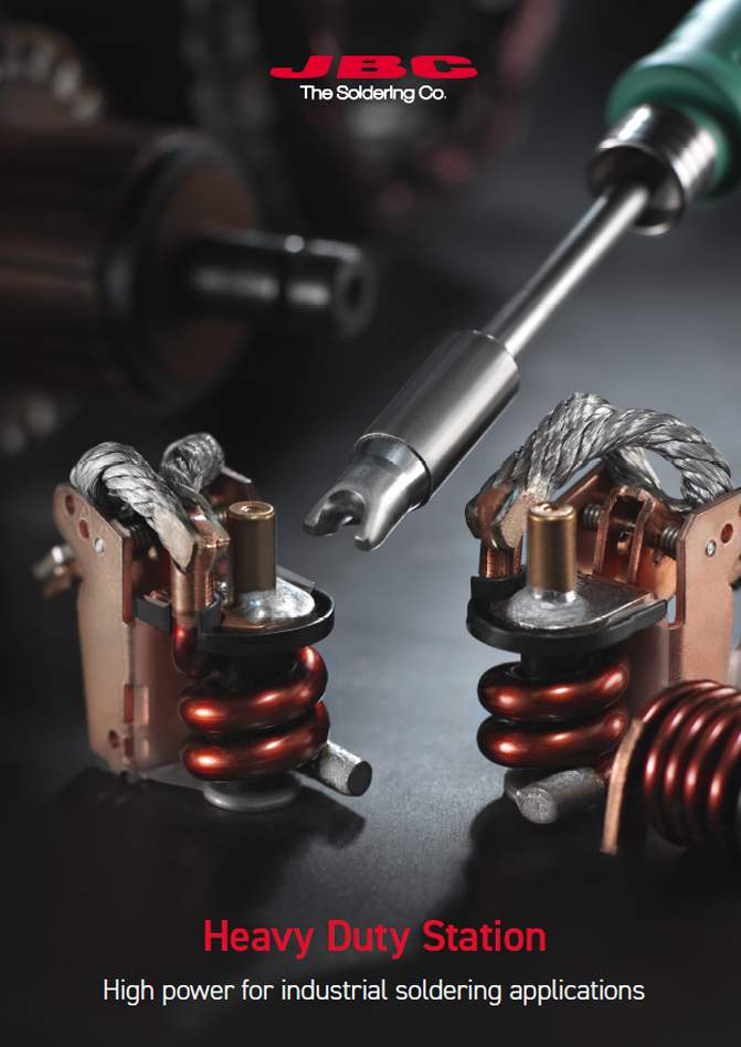 Станция JBC Heavy Duty. Высокая мощность для промышленной пайки
